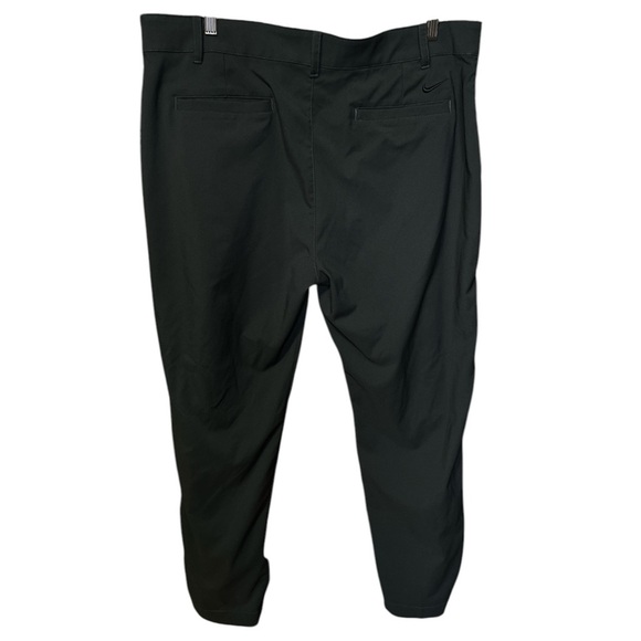 Nike Dri Fit Black Tech Performance Golf Active Pants Gripping Waistband‎ Casual - Picture 3 of 13